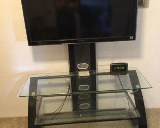 Sony LCD Digital TV Glass And Metal Stand