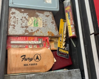 Wet Stones And Drill Bits And Files