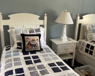 Twin Bed - 39.25" W x 54" H