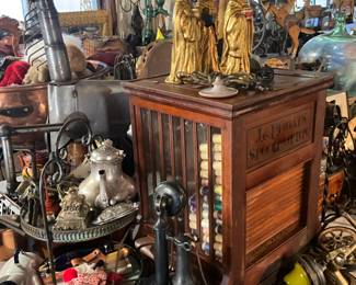 Dense with collectibles and antiques