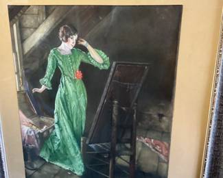 Erich Porshman original pastel