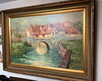 John Clymer oil painting