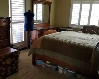 All the Bedding will come, as seen, with the Bedroom Set and obviously the mattress box spring and mattress :-)