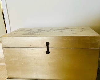 Brand Madera Home Silver Trunk