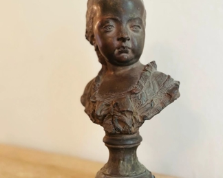 Ceramic French Revolution lady bust