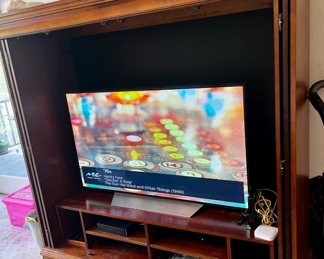 Hooker Entertainment Armoire H68"xW72"xD26.5"