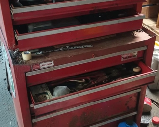 Tools will be separated into lots. Cabinet sold seperate