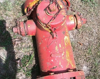 Vintage Fire Hydrant - Authentic