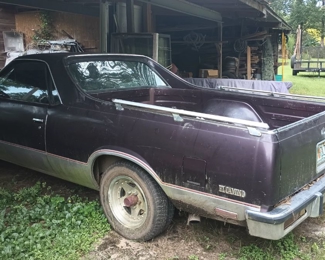 1987 El Camino - Running - Clear Title - $500 Cash Deposit on any vehicle purchase. Bank issued Cashier Check for the balance due within 2 business days of auction ending