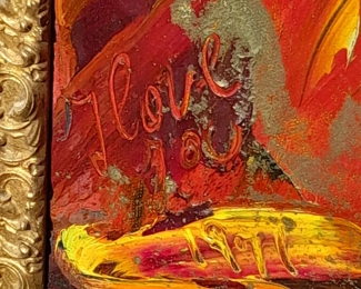 "I Love You" / 1971 / 30Wx34H / $1,000