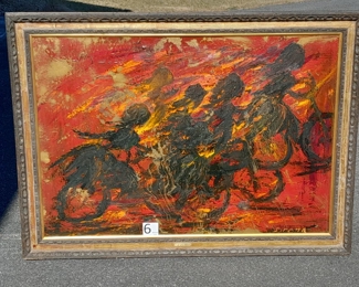 "The Bike Girls" / 1967 / 57Wx42H / $1,000