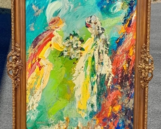 "Wedding Day" / 1982 / 31Wx55H / $1,000