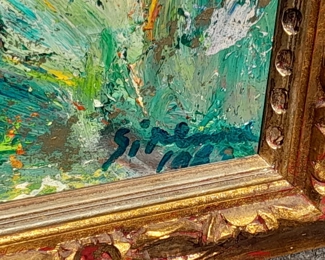 "Waking Singers To The Piano" / 1982 / 38Wx48H / $1,000