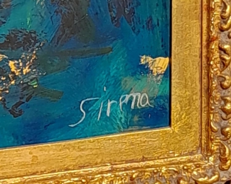 "Margherita With Flowers" / Year Unknown / 31Wx41H / $1,000