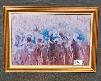 "The White Angels" / 1982 / 42Wx31H / $1,000