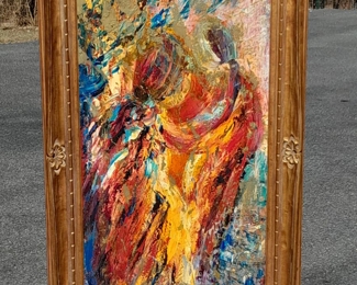 "Snow At The Window" / 1984 / 33Wx57H / $1,000