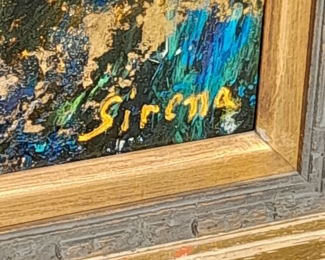 "The Girl Playing A Mandolin" / Undated / 28Wx32H / $1,000