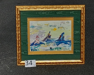 "Mountains Meet" / Undated / 26Wx24H / $500