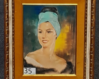 "Self Portrait" / Undated / 30Wx37H / $500