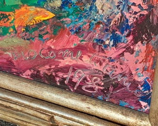 "Dio Come Ti Amo" / 1981 / 31Wx56H / $1,000