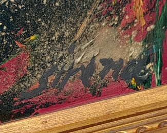 "Mother Feeding The Child" / 1985 / 32Wx56H / $1,000