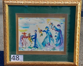 "Reaching Out" / Undated / 26Wx24H / $500