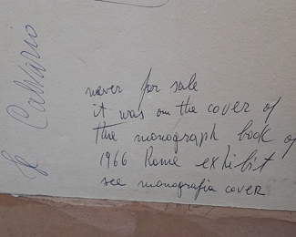 "Calvario" / 1960 / 14Wx17H / $500