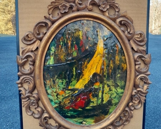 "Arriving In NYC" / Undated / 25Wx37H / $500