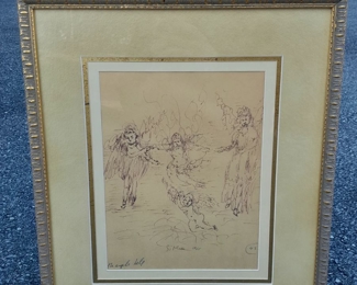 "The Angels Help" / 1965 / 15Wx17.5H / $250