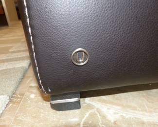 Natuzzi leather sofa