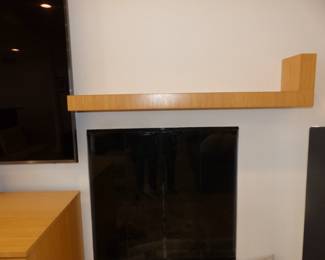 Modern media unit and shelf