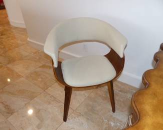 Game table with pair of chairs