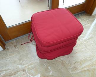 Outdoor chair cushions