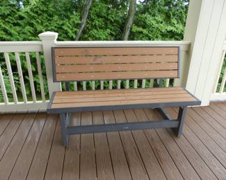 Outdoor bench