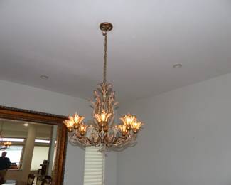 Schonbek crystal chandelier