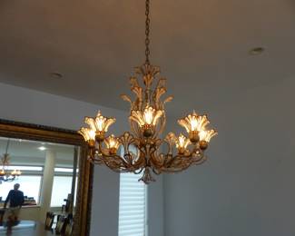 Schonbek crystal chandelier