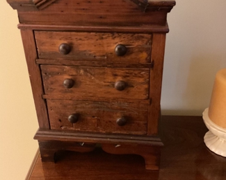 Small three drawer box 