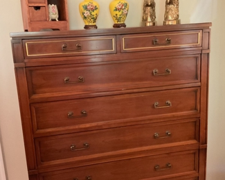 Maddox Tall Dresser L 38” D 16” H 52.5”