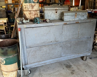 Handmade Large Tool Cabinet and Tool Boxes  