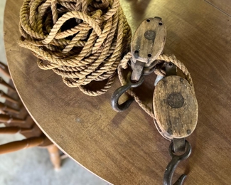 Vintage Block and Tackle