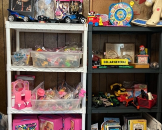 Barbie Dolls and Barbie Cases - Toy Cars and Tractors