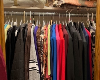 Women's Clothing including Vintage Jackets, etc.