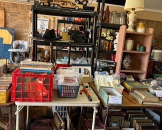 Garage is FULL!! 
Albums - 8 Track Tapes