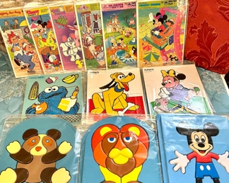 Vintage Children’s Puzzles - Playskool, Illco, Golden