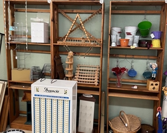 ALL THE SHELVES AND DISPLAYS ARE FOR SALE!