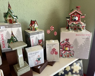 Department 56 "North Pole Series" collectables