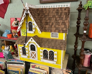 Wonderful wooden doll house