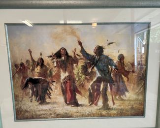 Limited print by Howard Terpning