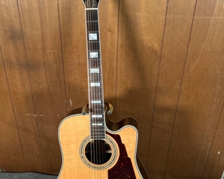 D'Angelico Bowery Acoustic Guitar with Hard Case