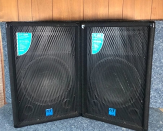 Pair of Gemini GT 1204 12" Trapezoid Loudspeakers